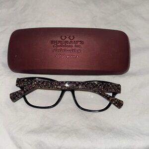 Coach Black Wayfarer Glasses